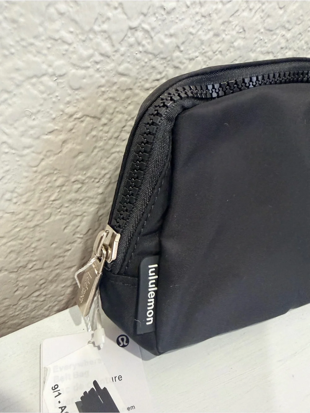 lululemon athletica Black Belt Bag NWTs
